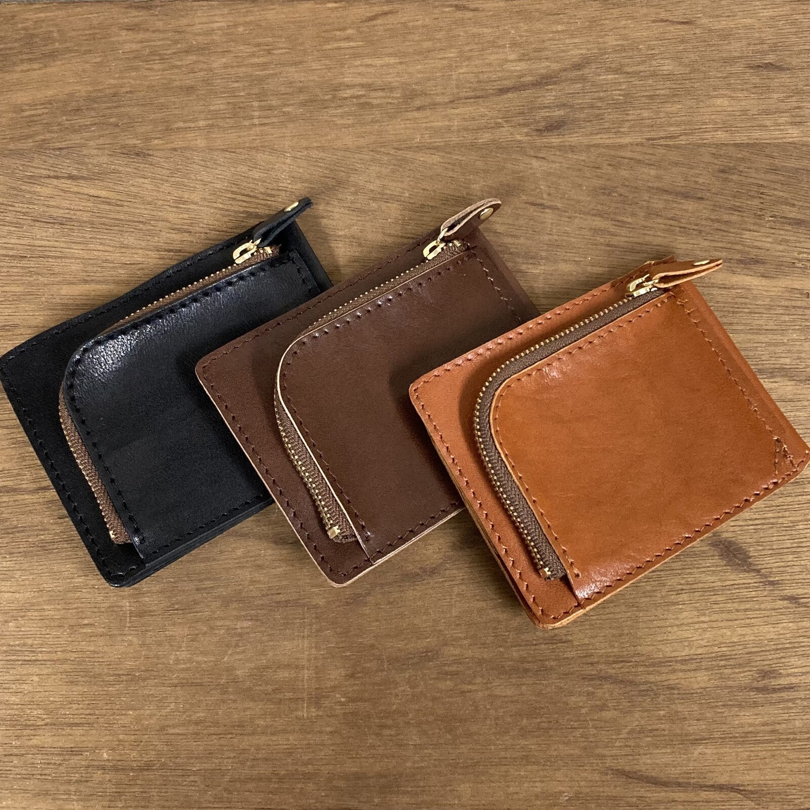 LEATHER WALLET CAMEL