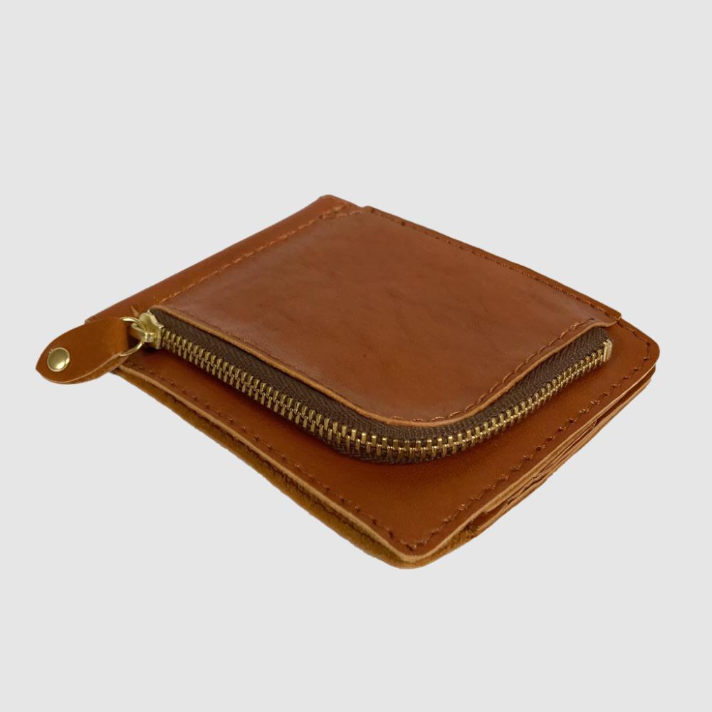 LEATHER WALLET CAMEL