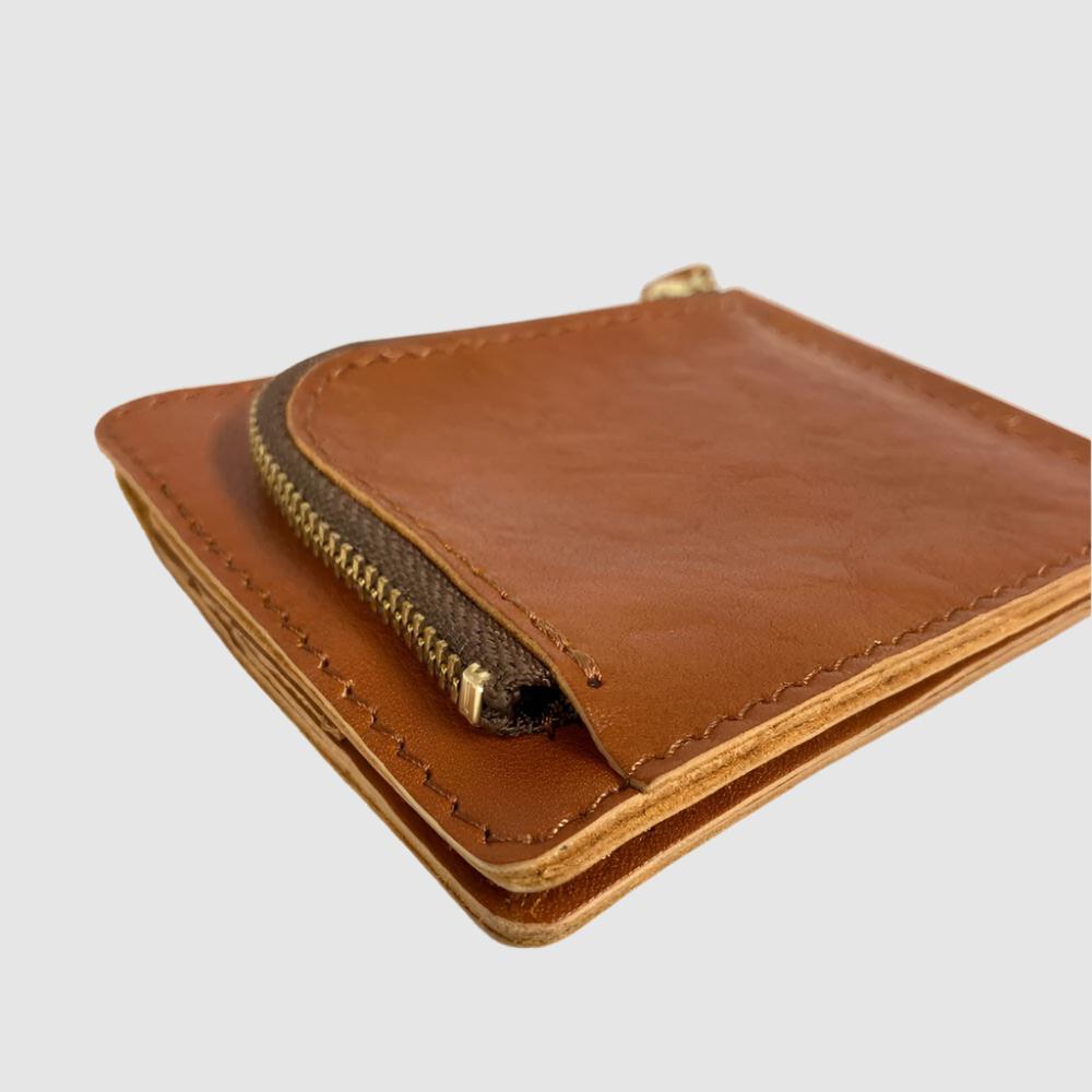 LEATHER WALLET CAMEL