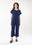 HORIZON JUMPSUIT NAVY SEERSUCKER