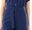 HORIZON JUMPSUIT NAVY SEERSUCKER