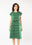 DREAMER DRESS GREEN STRIPE