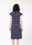 DREAMER DRESS NAVY STRIPE