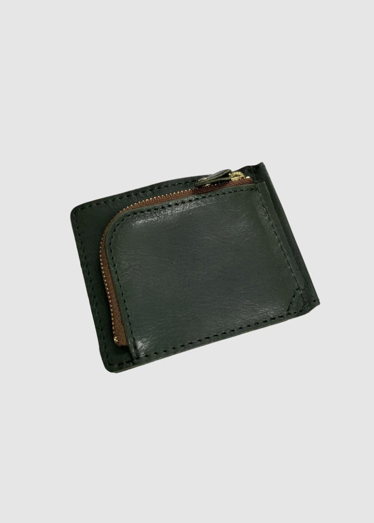 LEATHER WALLET GREEN