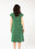 DREAMER DRESS GREEN STRIPE